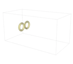 Targeted Particle Delivery via Vortex Ring Reconnection